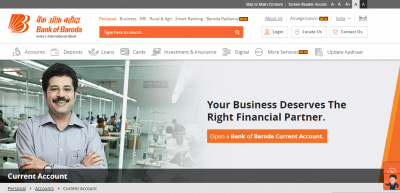 Bank of Baroda Current Account