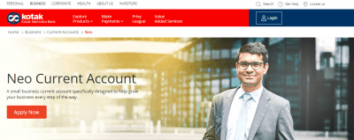 Kotak Neo Current Account